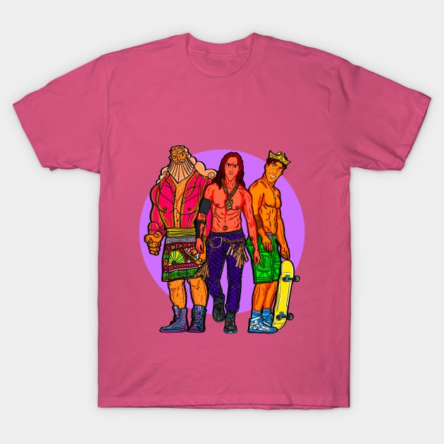 Tarzan, King Neptune & Naveen T-Shirt by Little Monkey